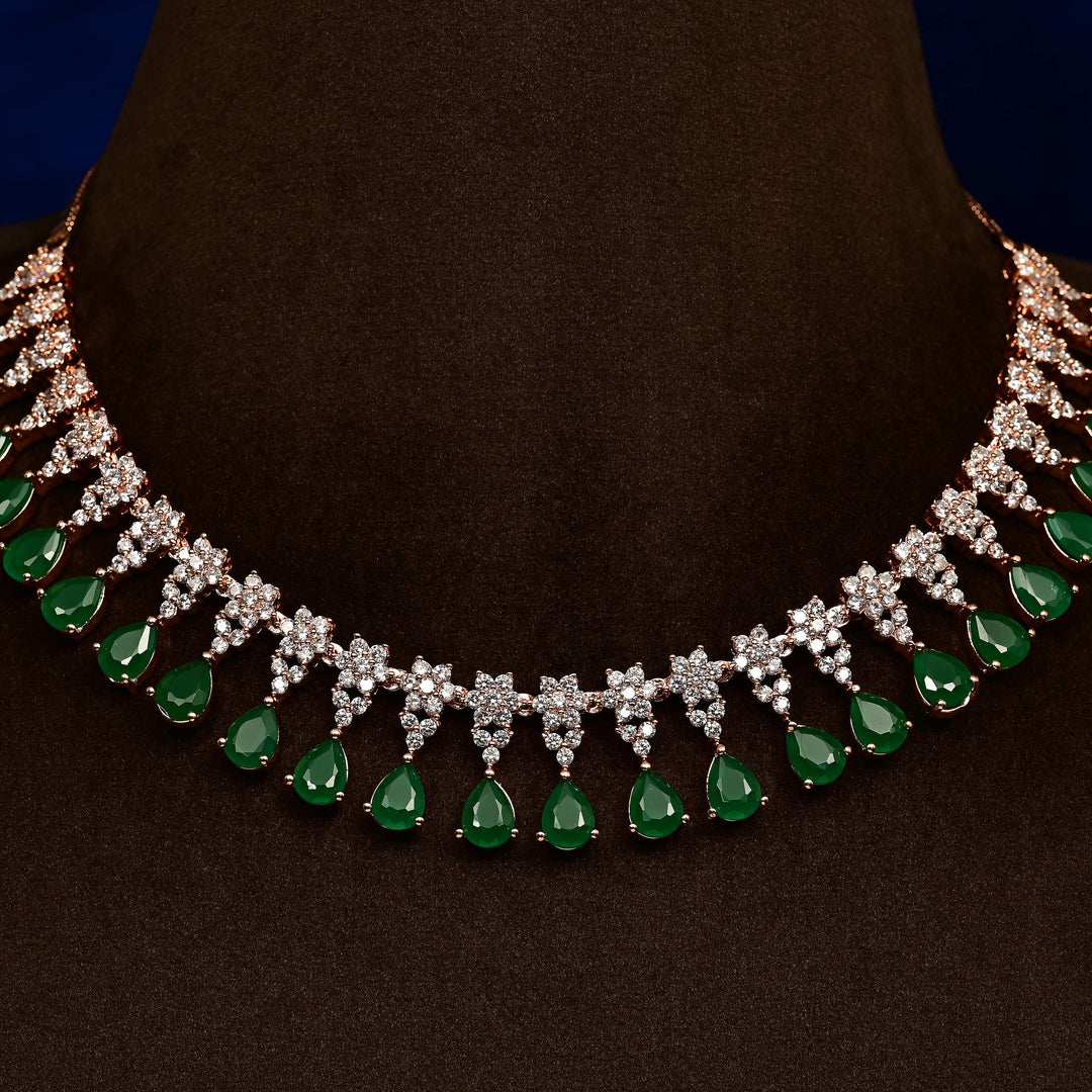CZ Necklace Set