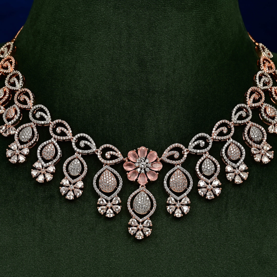 CZ Necklace Set