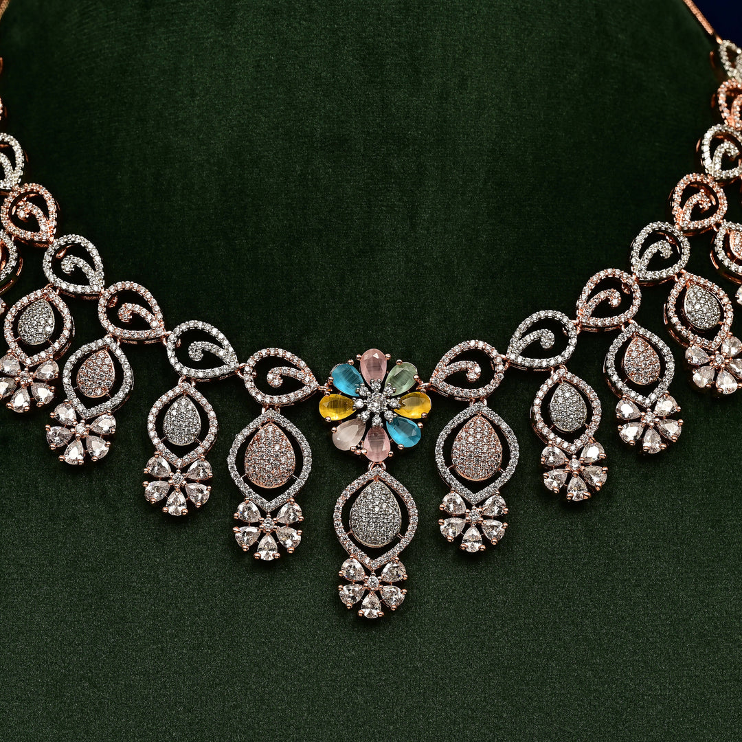 CZ Necklace Set