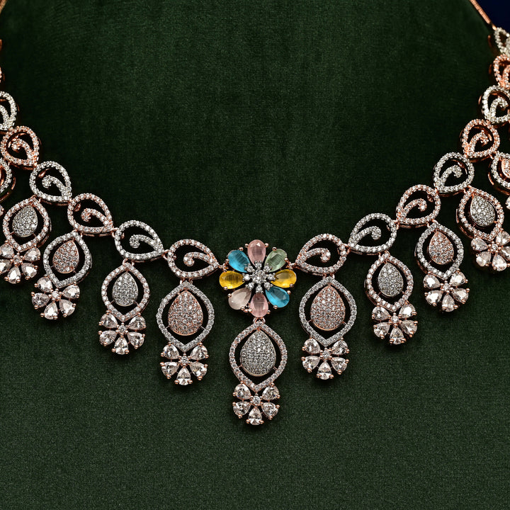 CZ Necklace Set