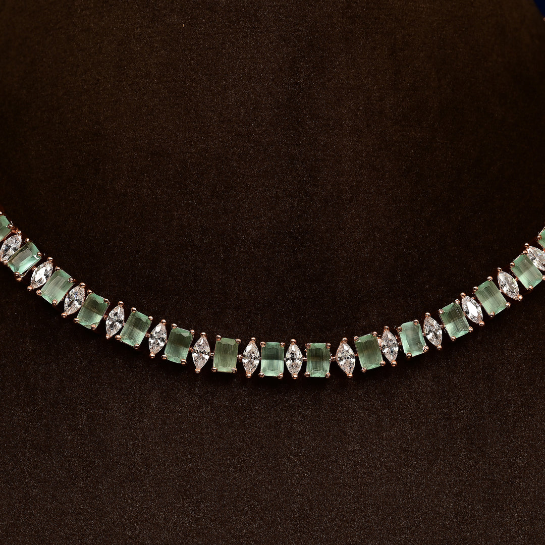 CZ Necklace Set