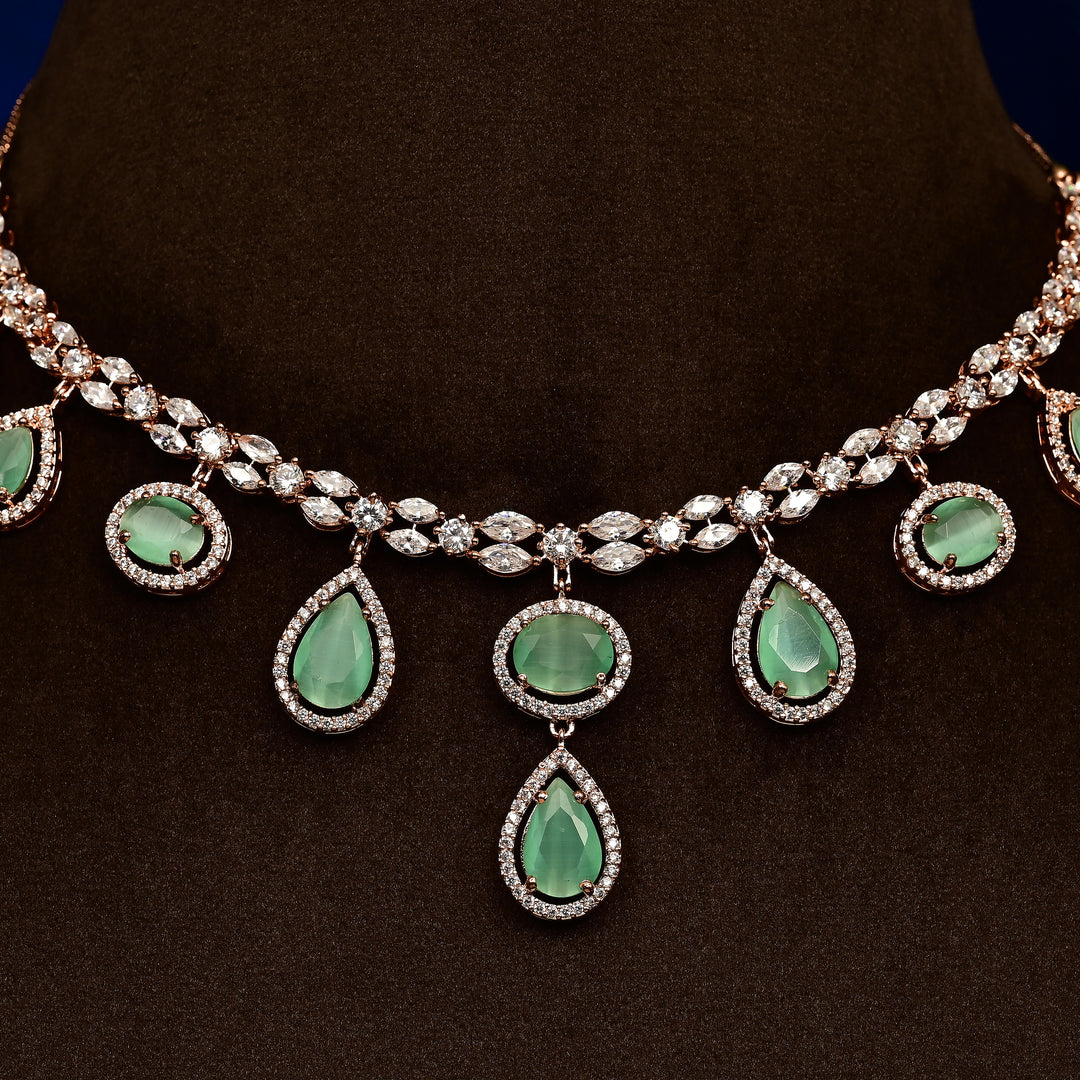 CZ Necklace Set