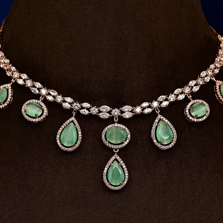 CZ Necklace Set