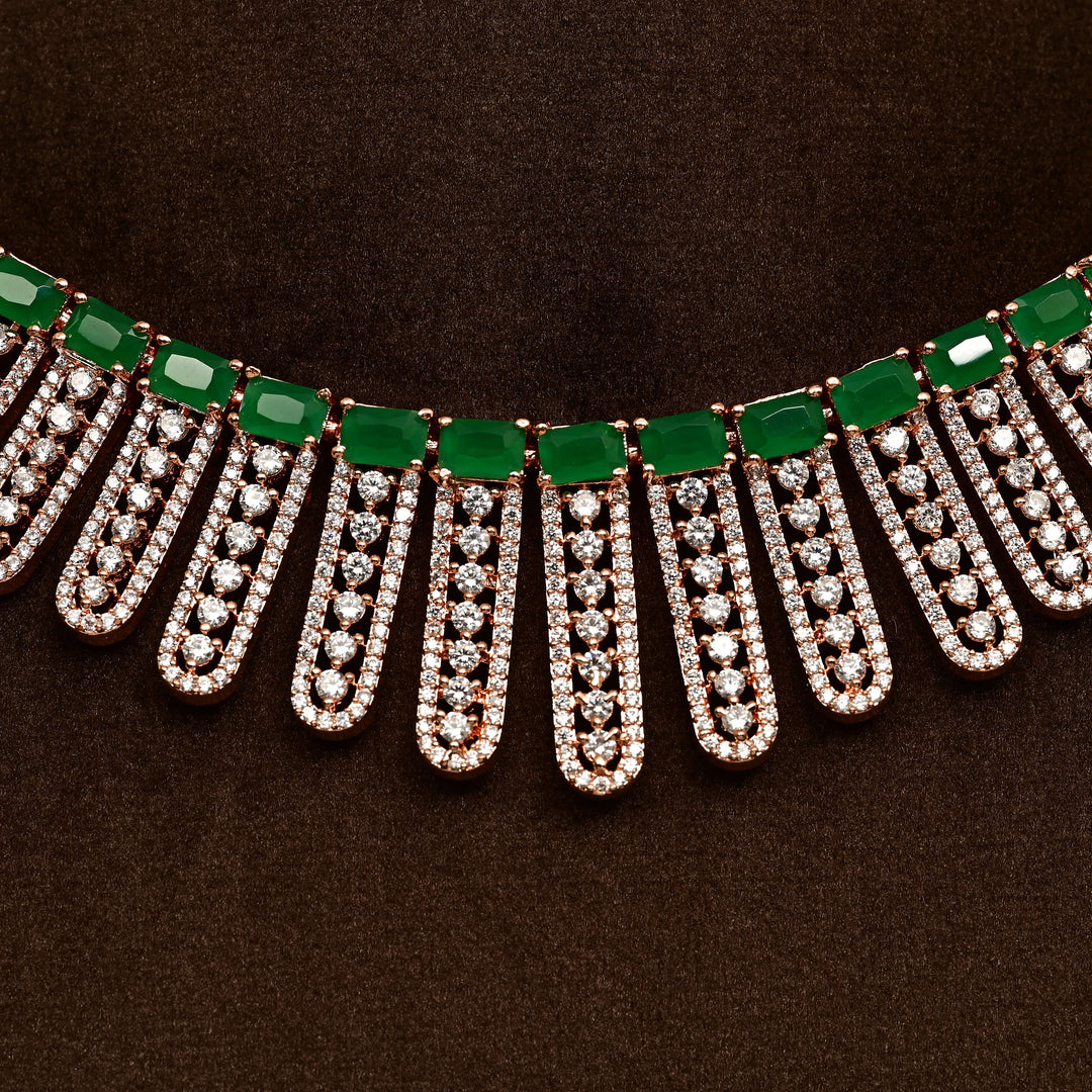 CZ Necklace Set