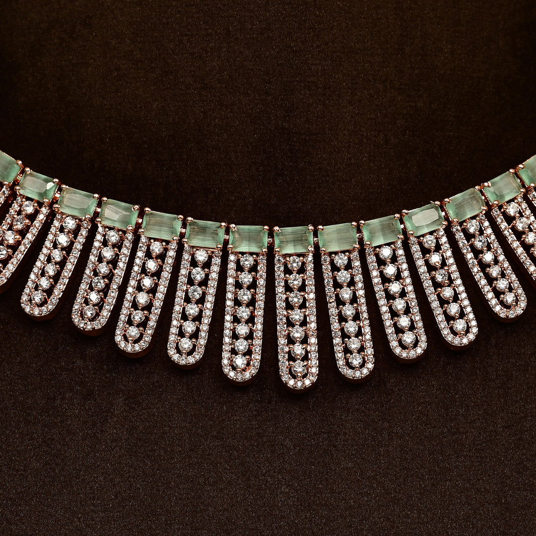 CZ Necklace Set