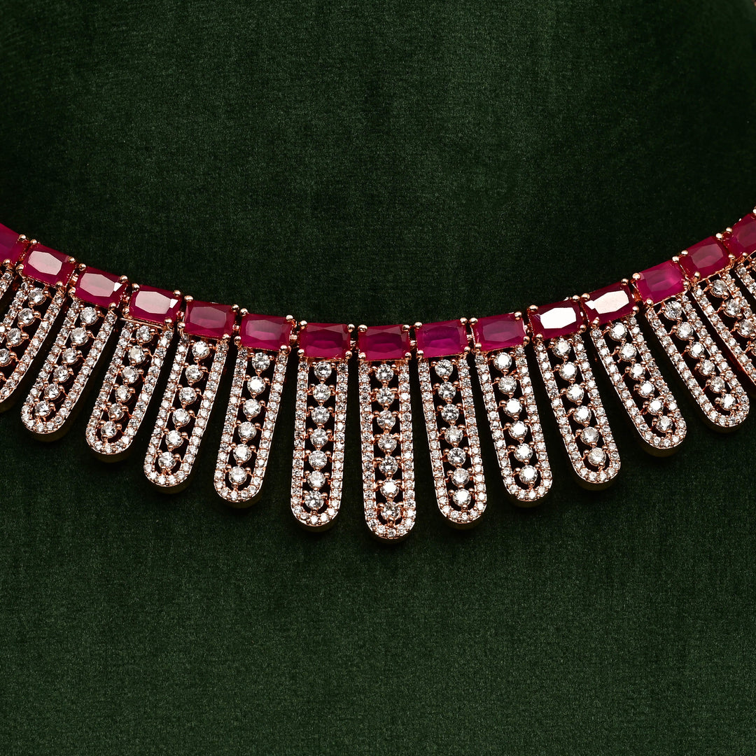 CZ Necklace Set