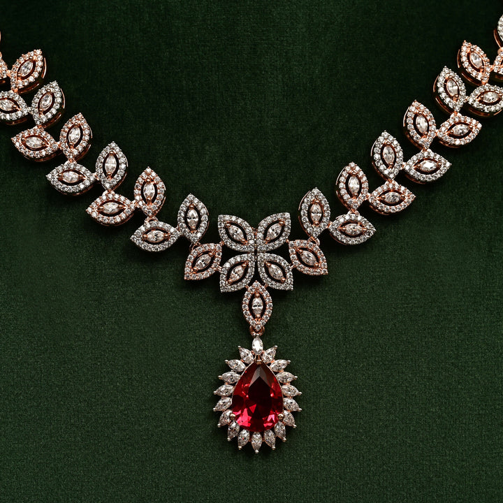 CZ Necklace Set