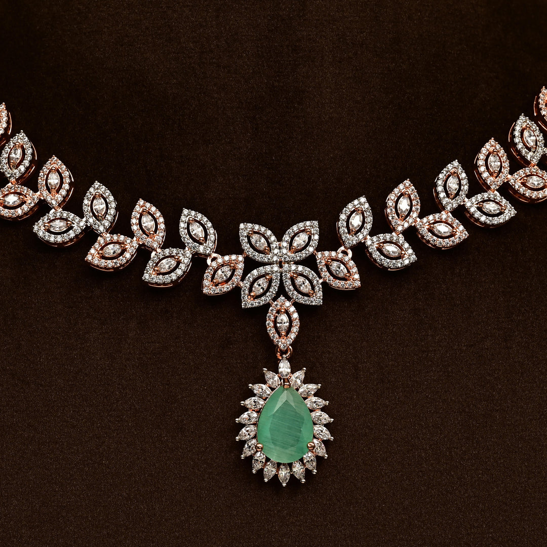 CZ Necklace Set