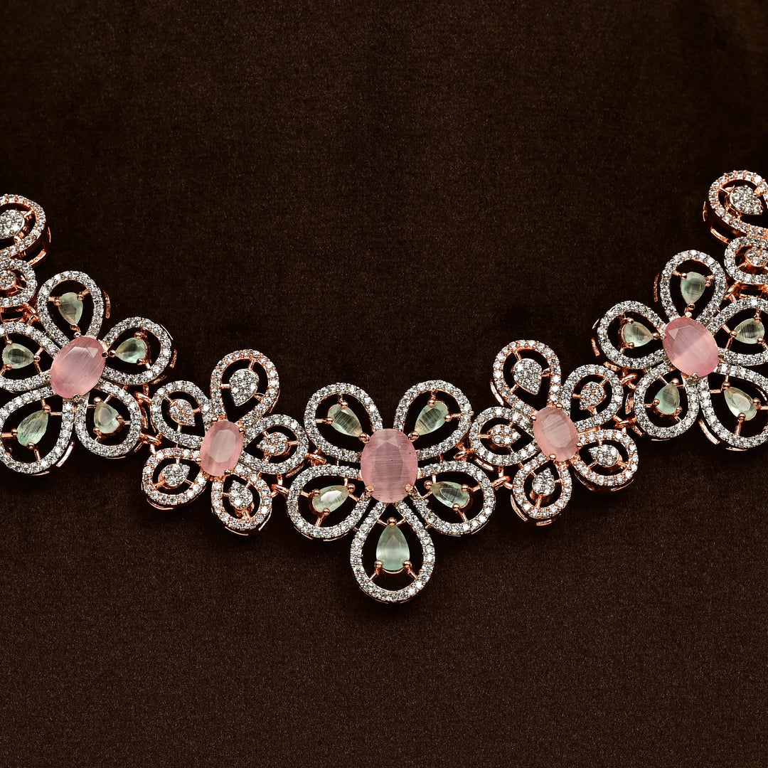 CZ Necklace Set