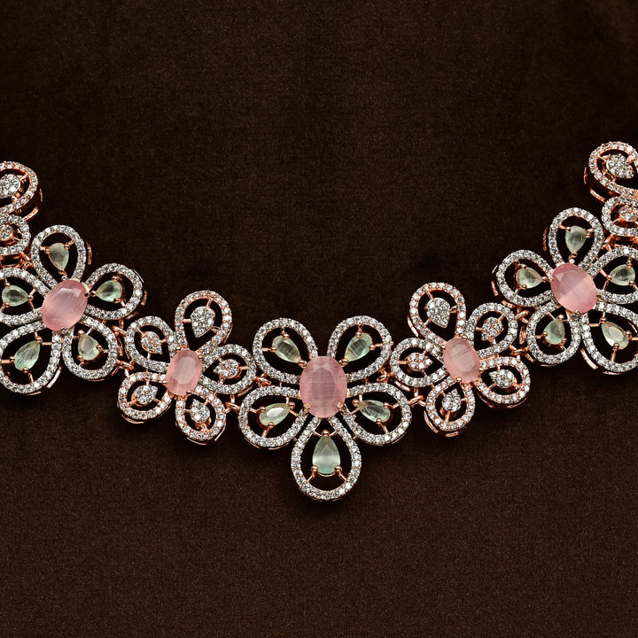 CZ Necklace Set