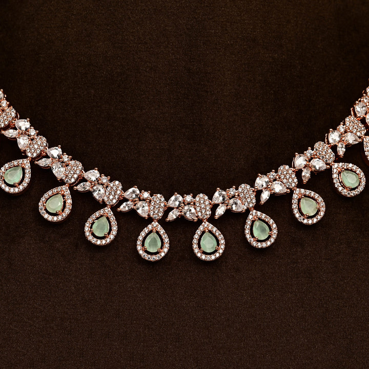 CZ Necklace Set