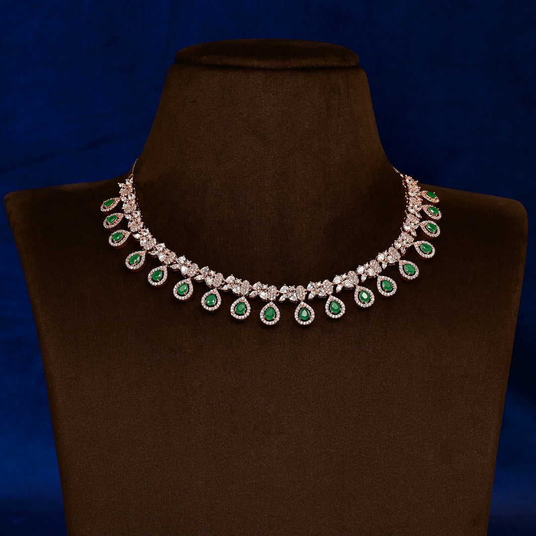 CZ Necklace Set