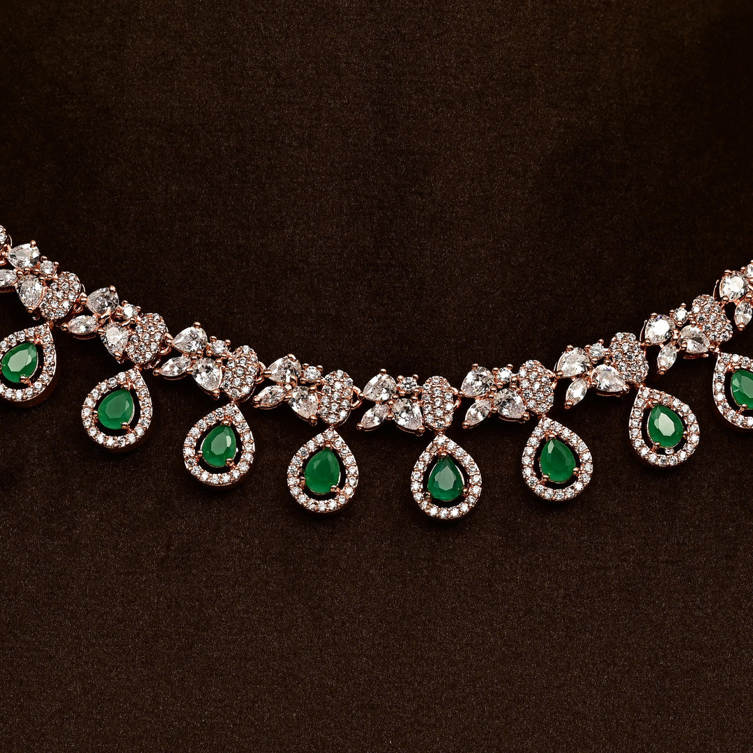 CZ Necklace Set
