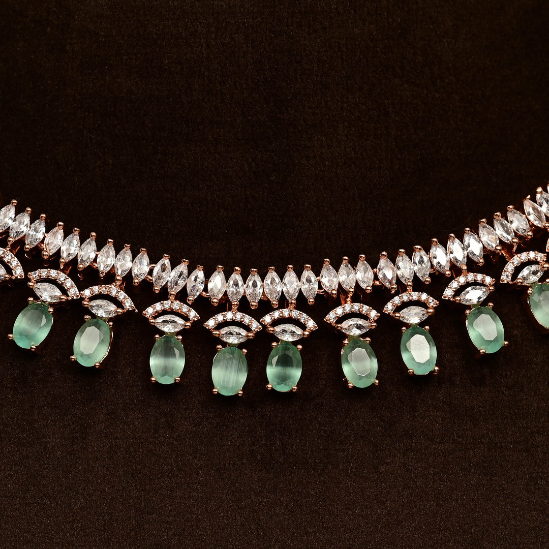 CZ Necklace Set