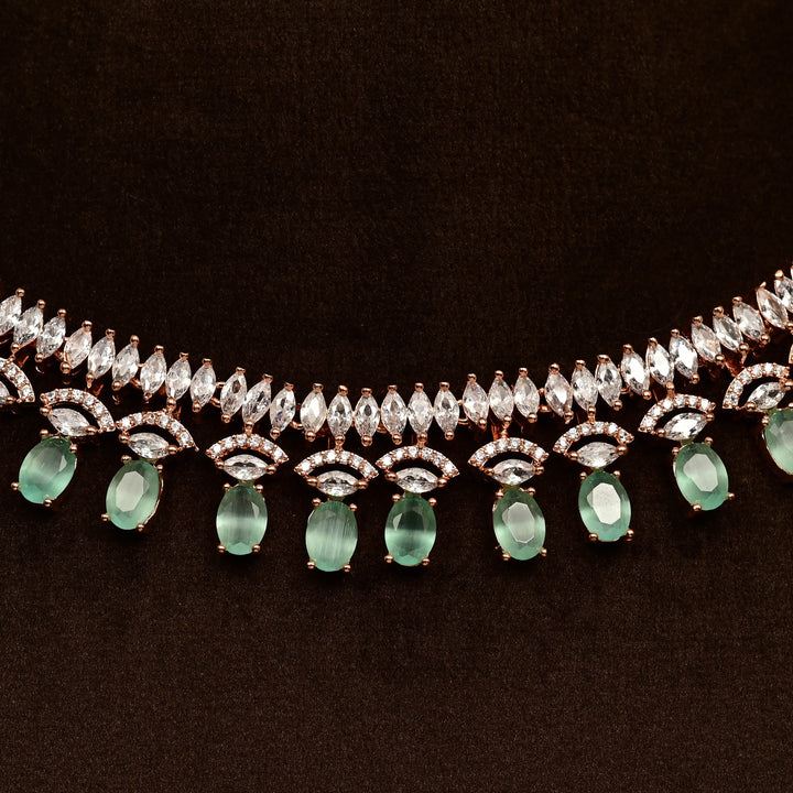 CZ Necklace Set