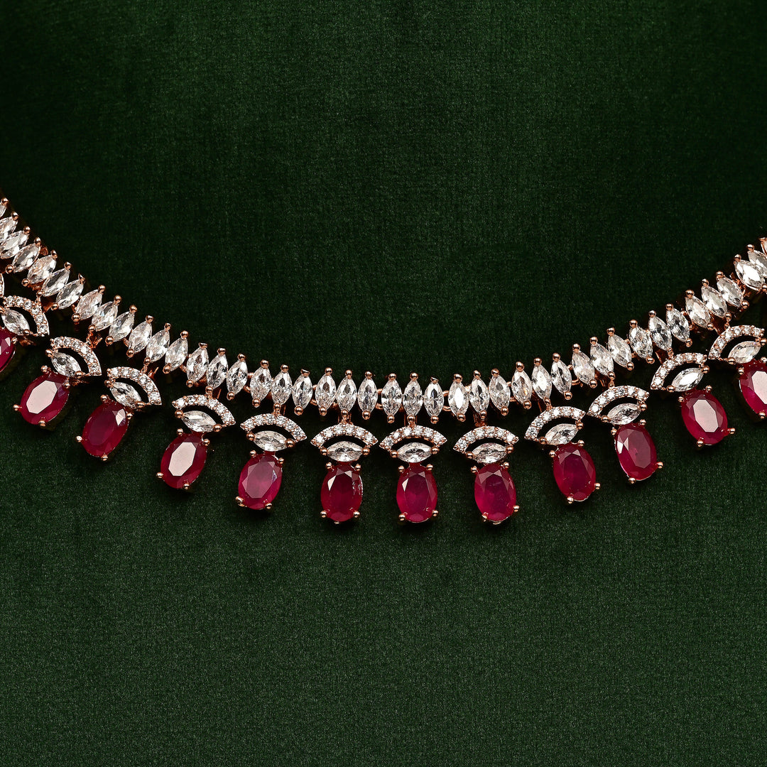 CZ Necklace Set