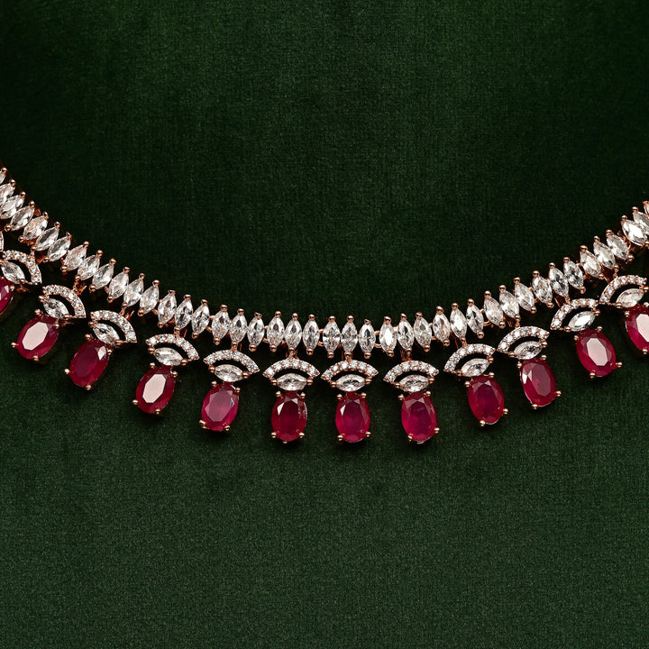 CZ Necklace Set