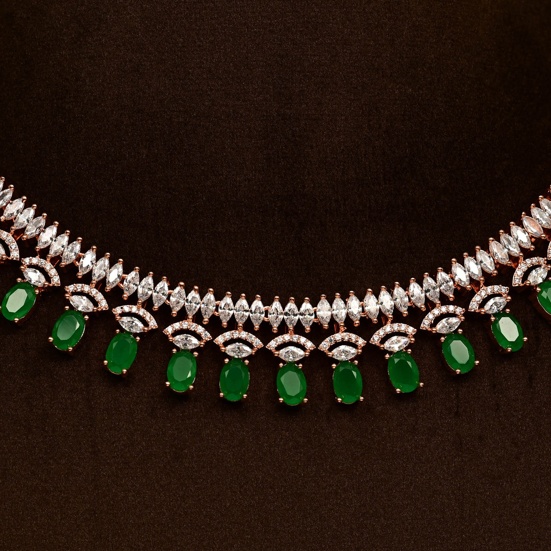CZ Necklace Set