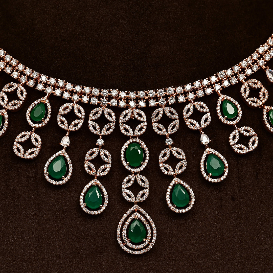 CZ Necklace Set