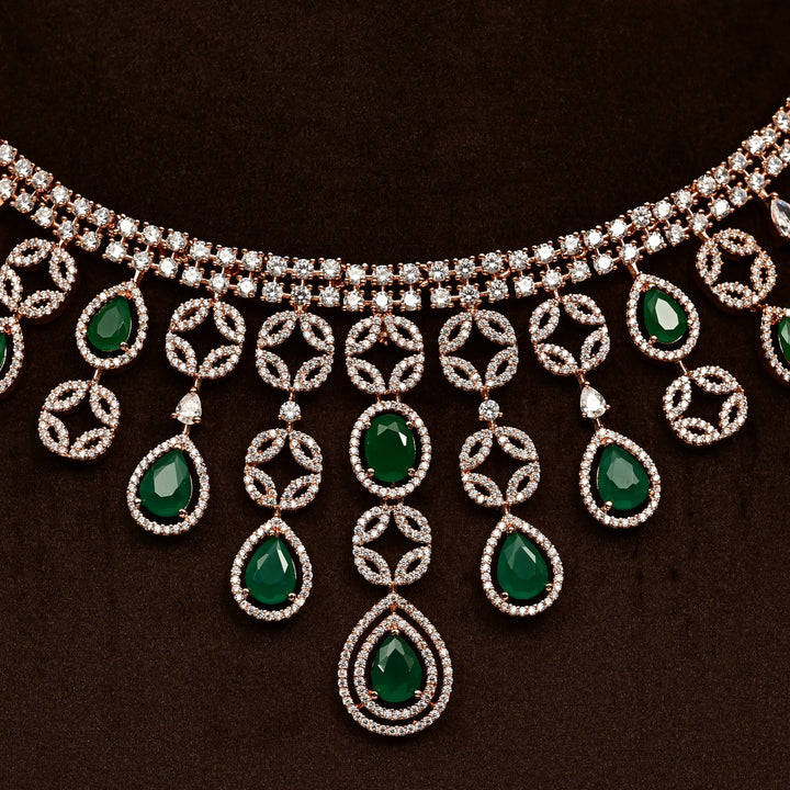 CZ Necklace Set
