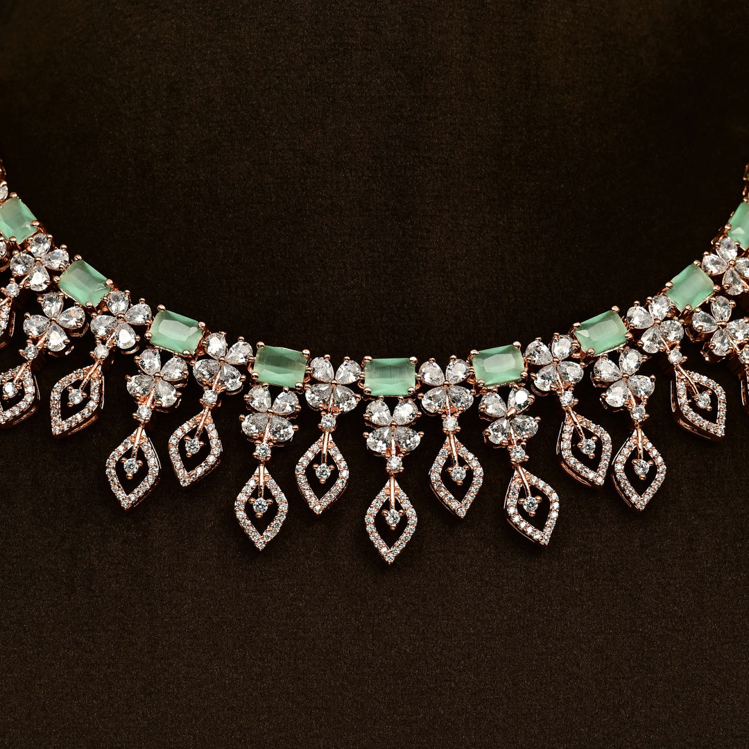 CZ Necklace Set