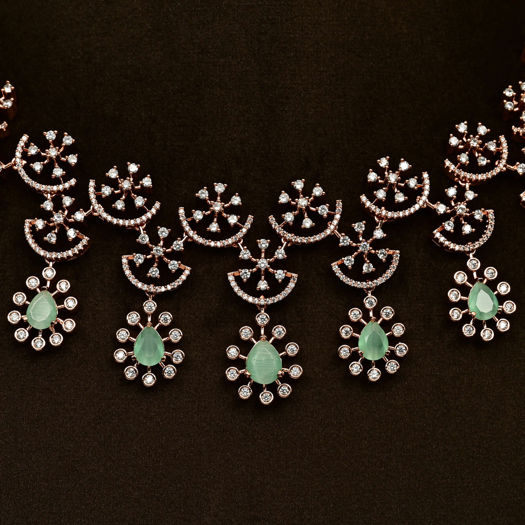 CZ Necklace Set