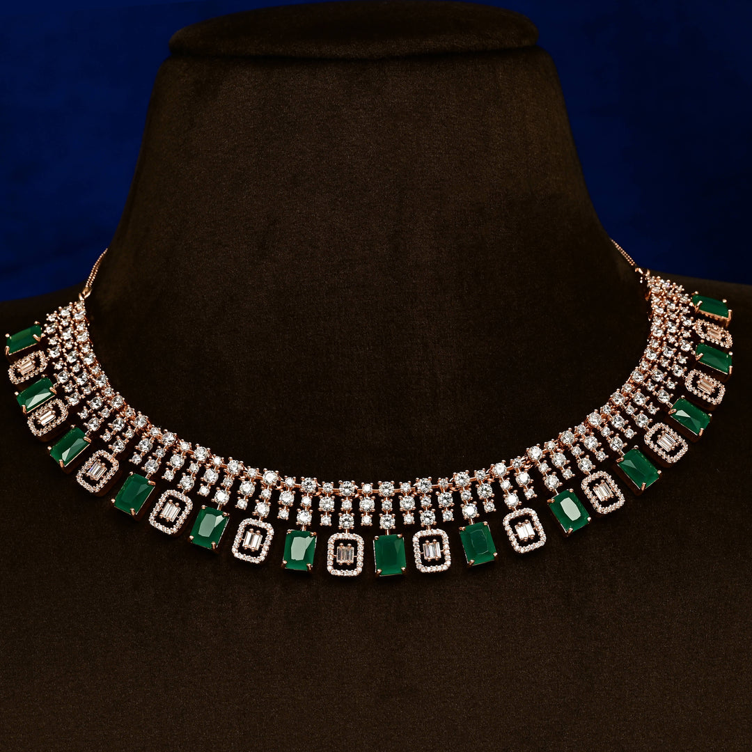 CZ Necklace Set