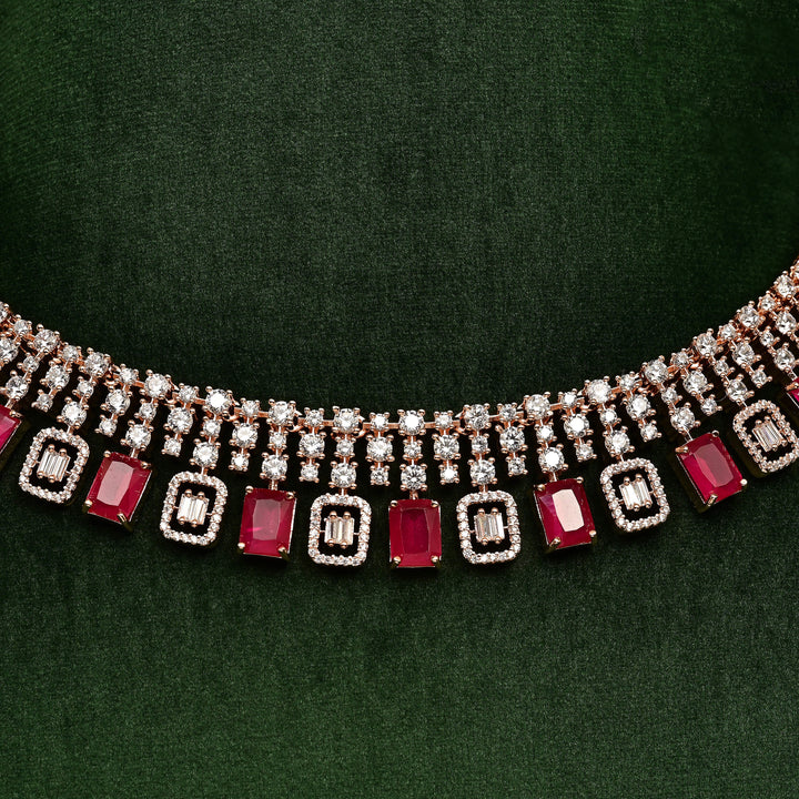 CZ Necklace Set