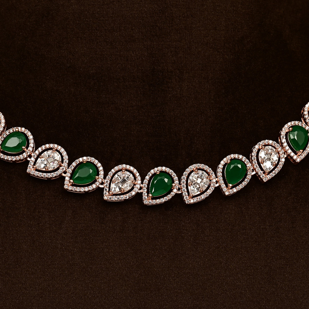 CZ Necklace Set