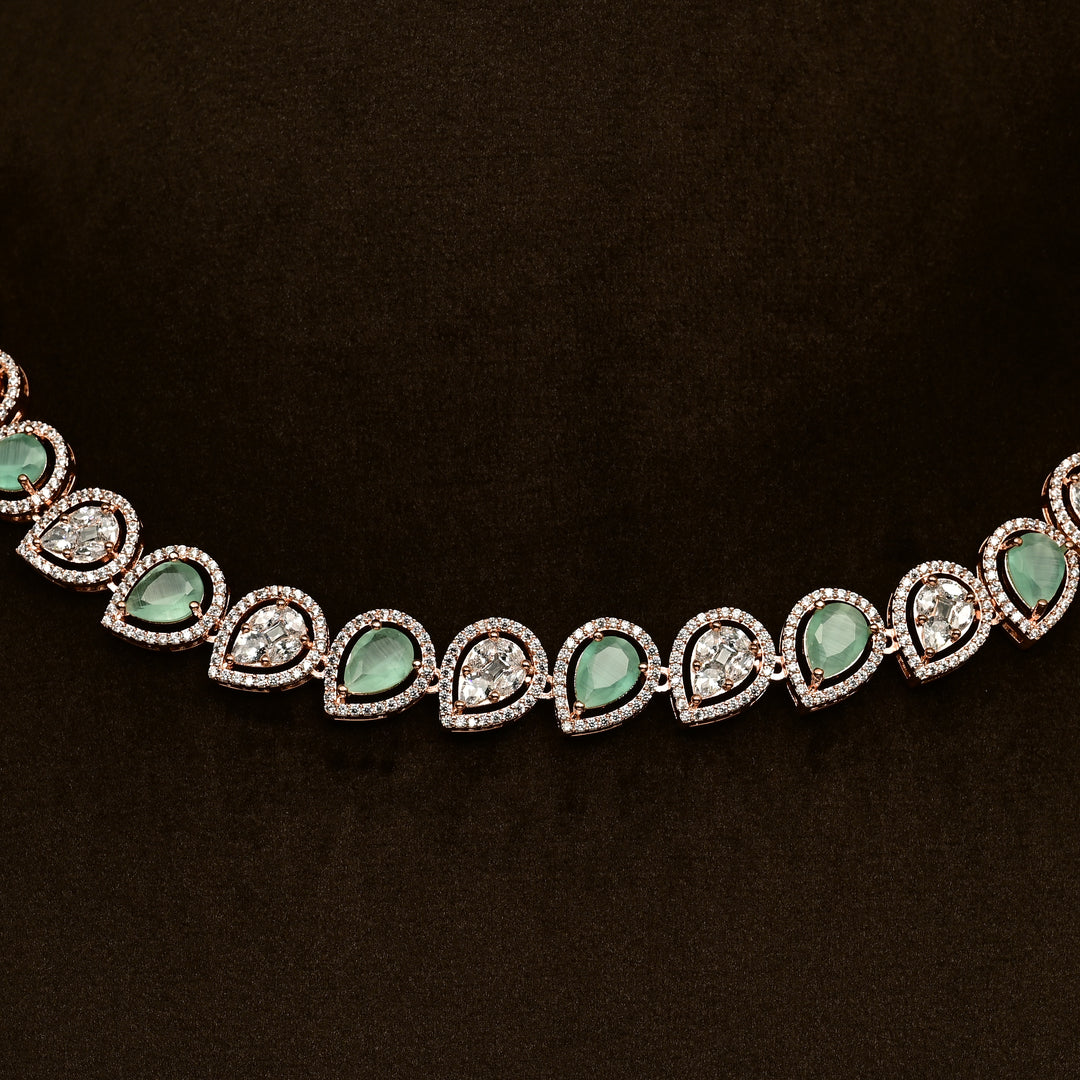 CZ Necklace Set