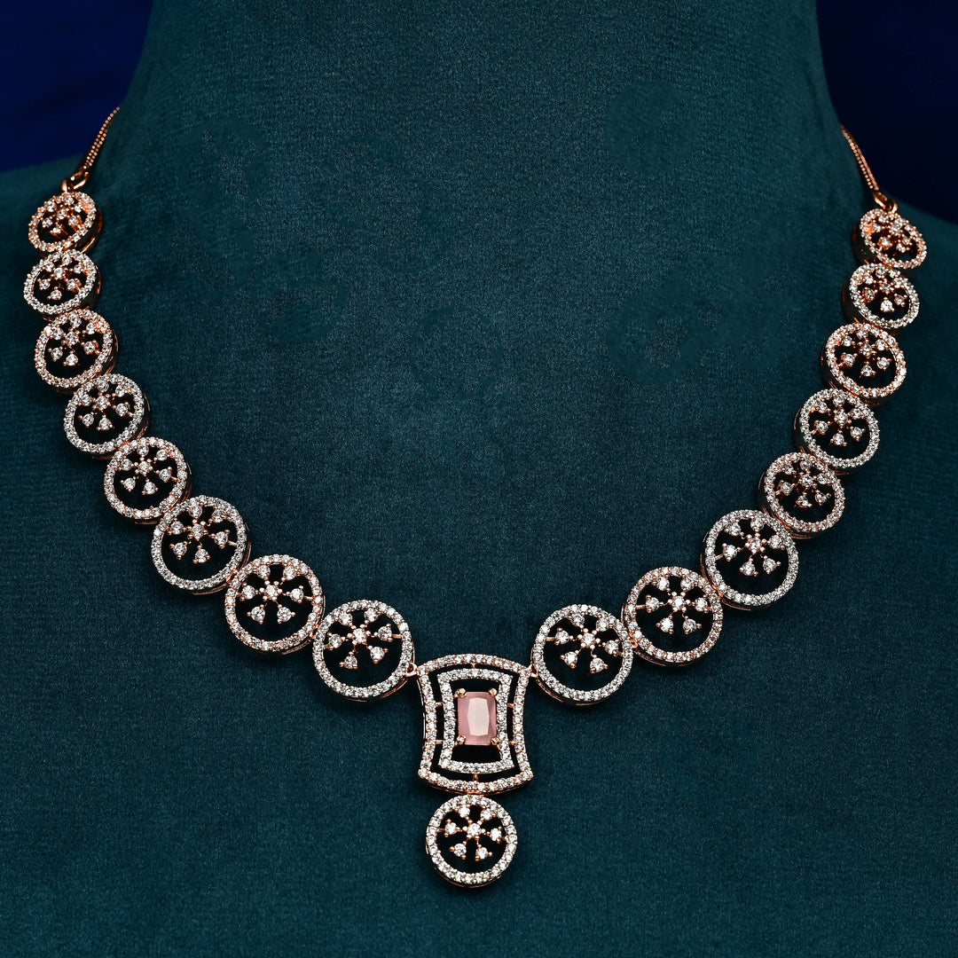 CZ Necklace Set