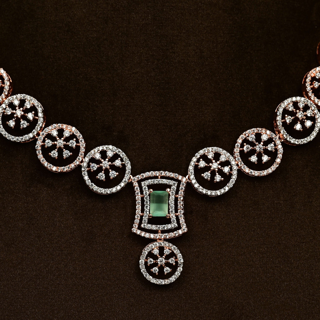 CZ Necklace Set