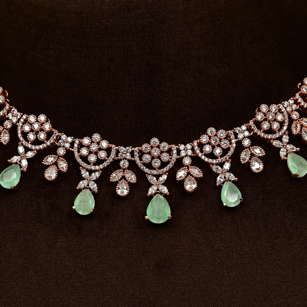 CZ Necklace Set
