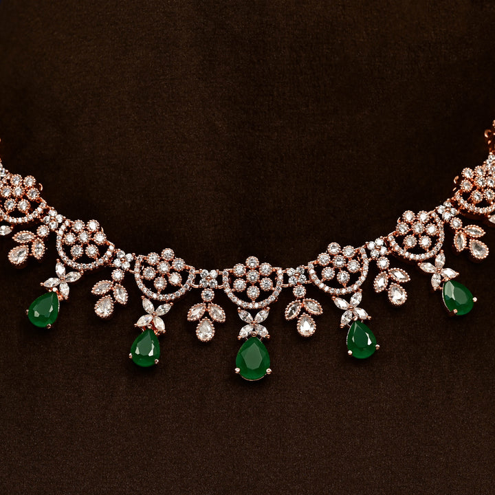 CZ Necklace Set