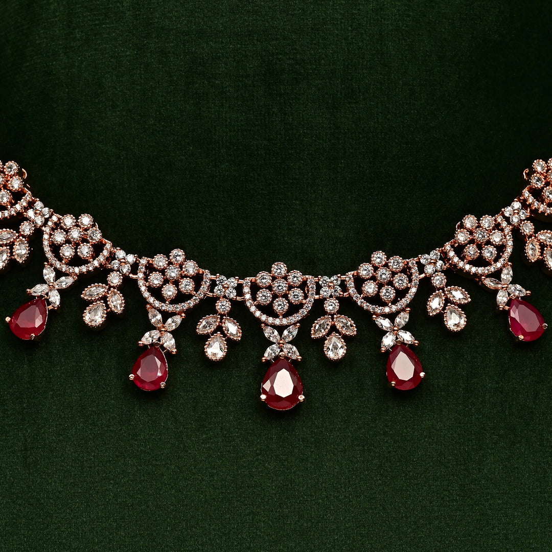 CZ Necklace Set