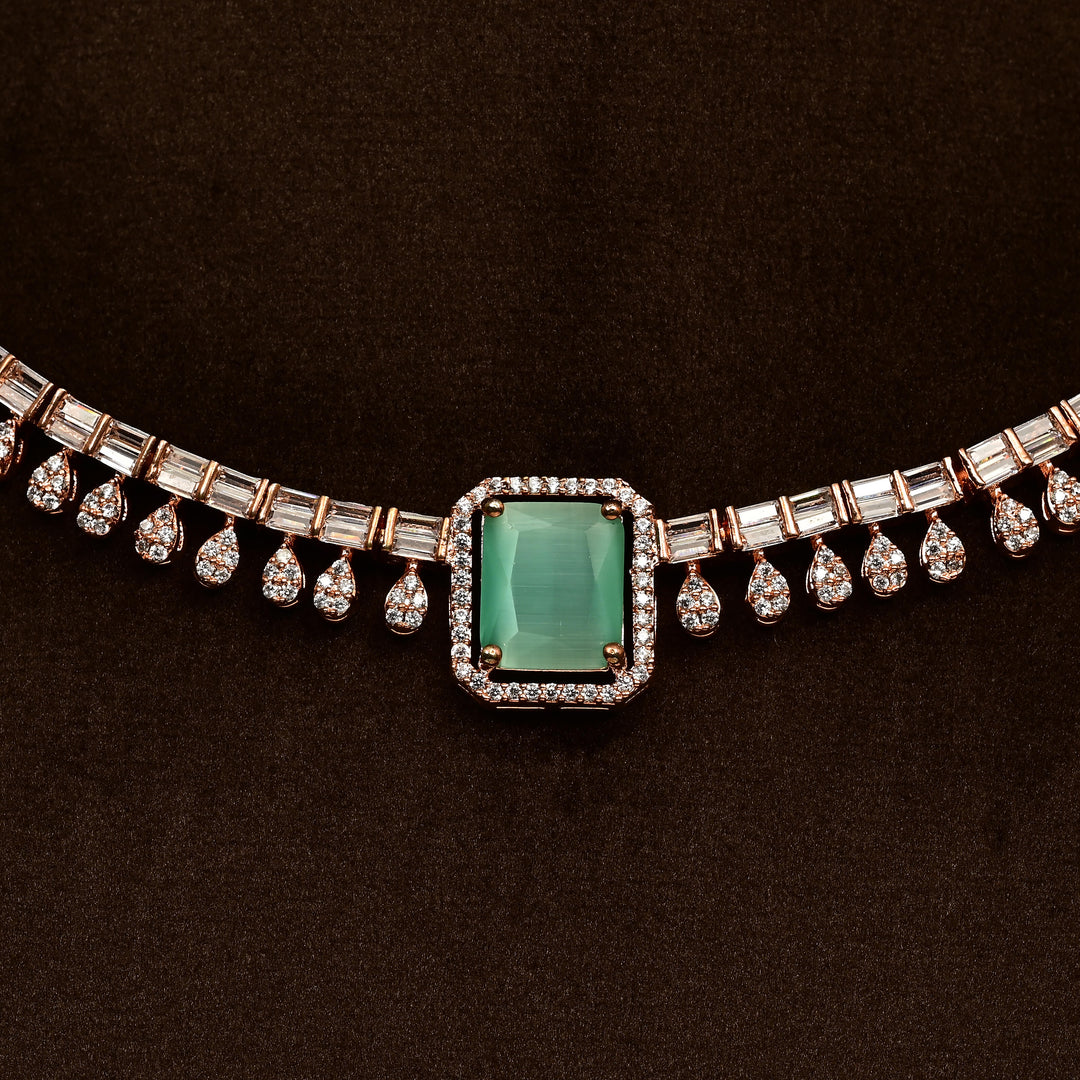 CZ Necklace Set