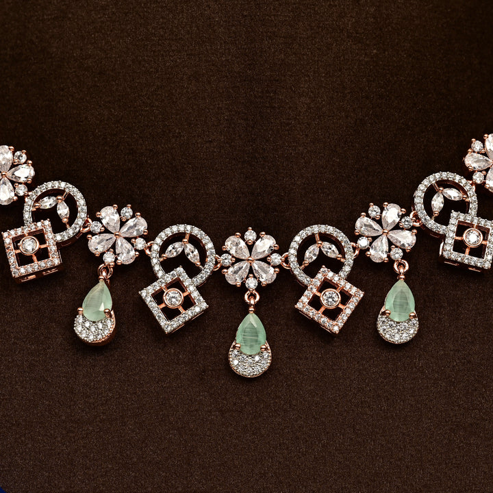 CZ Necklace Set