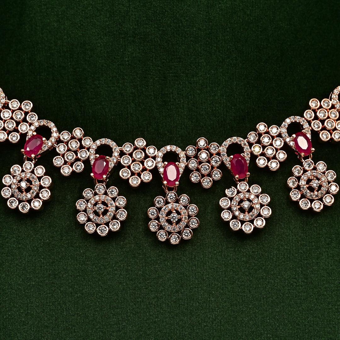 CZ Necklace Set