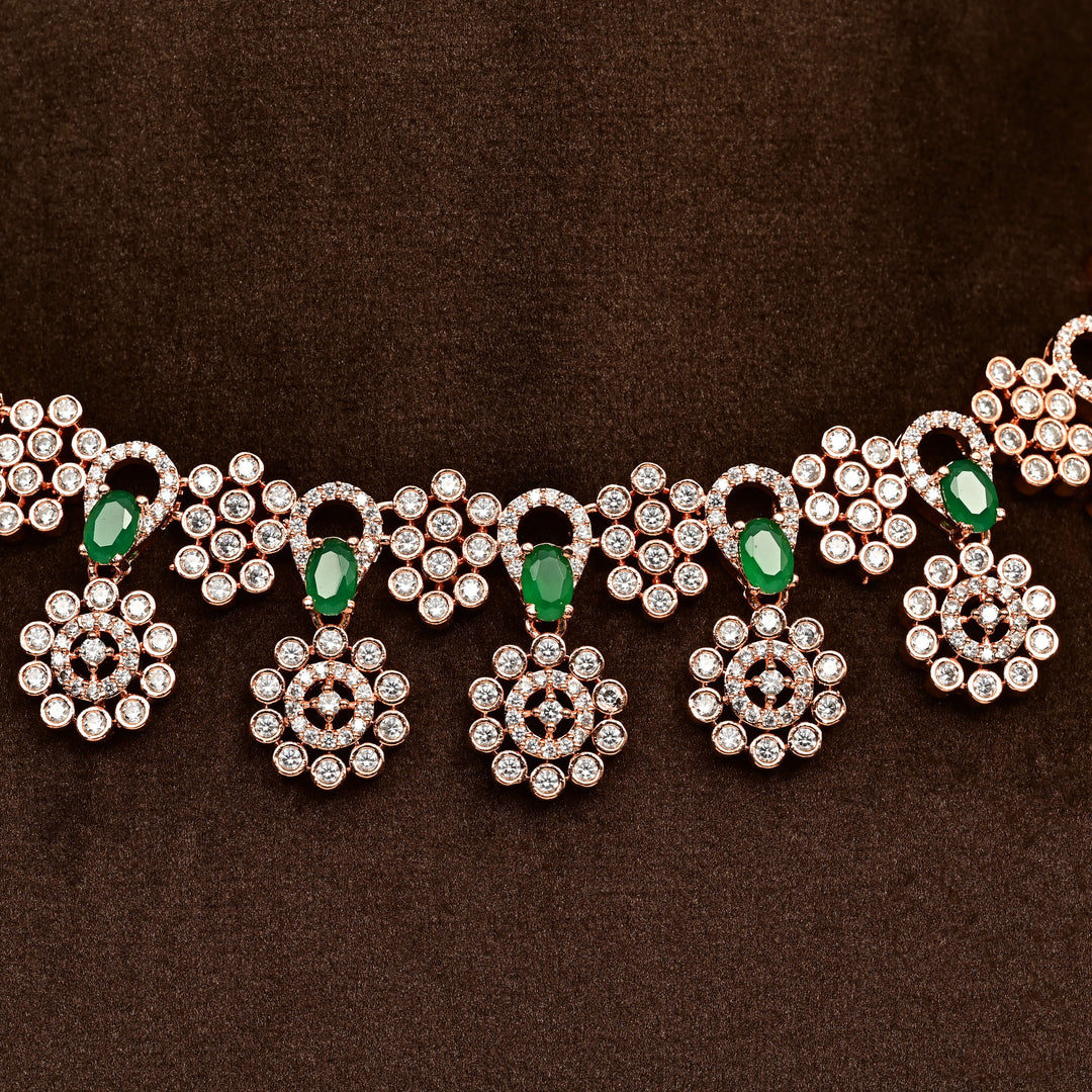 CZ Necklace Set