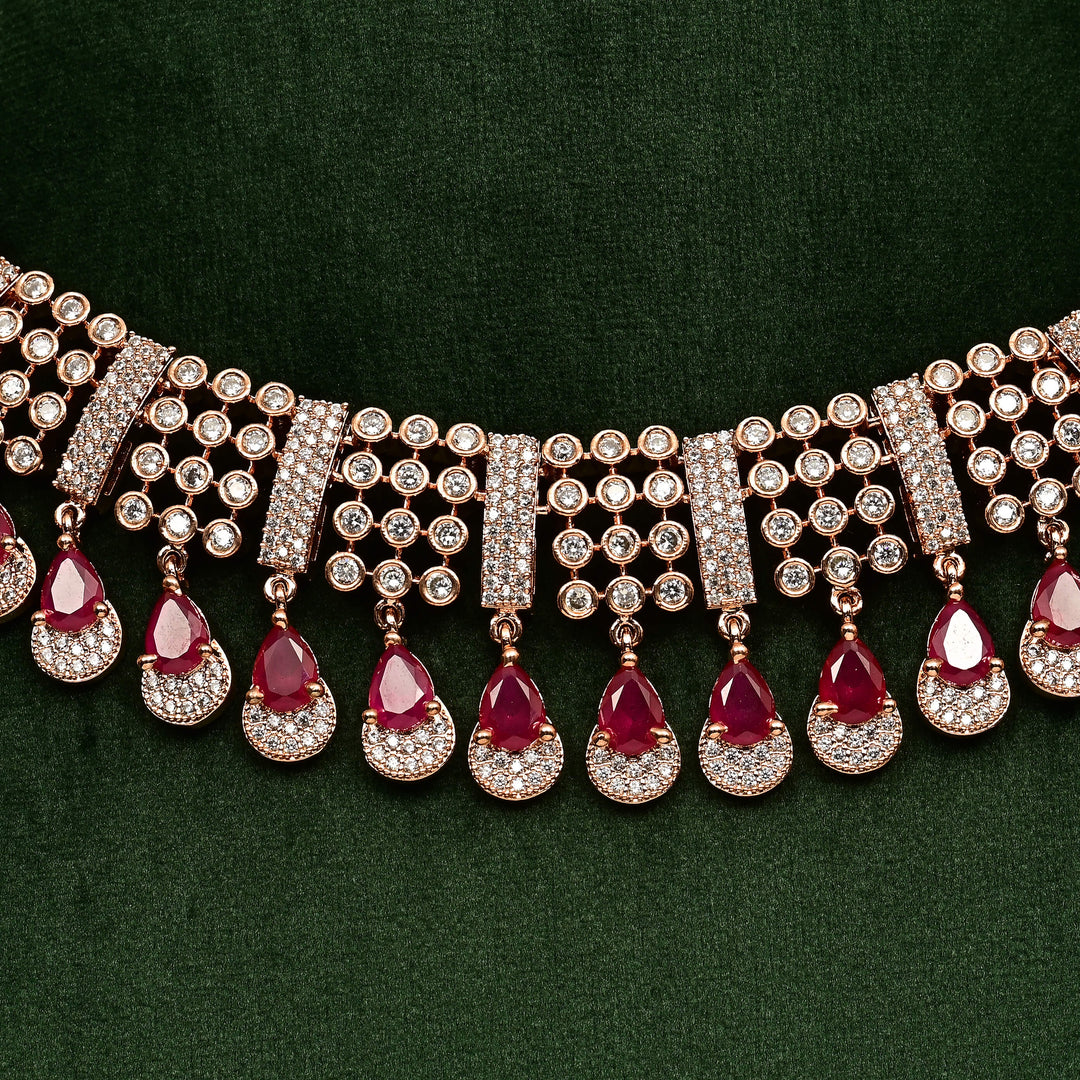 CZ Necklace Set