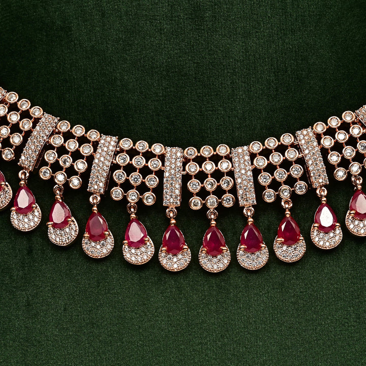 CZ Necklace Set