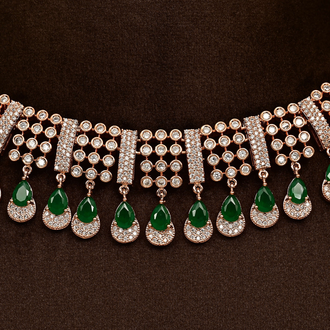 CZ Necklace Set