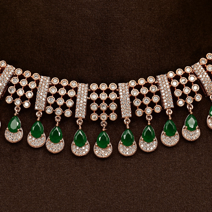 CZ Necklace Set
