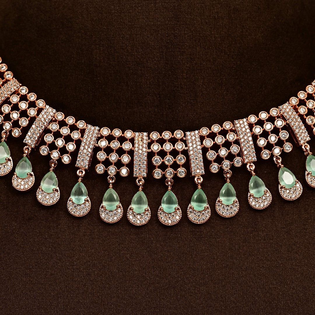CZ Necklace Set