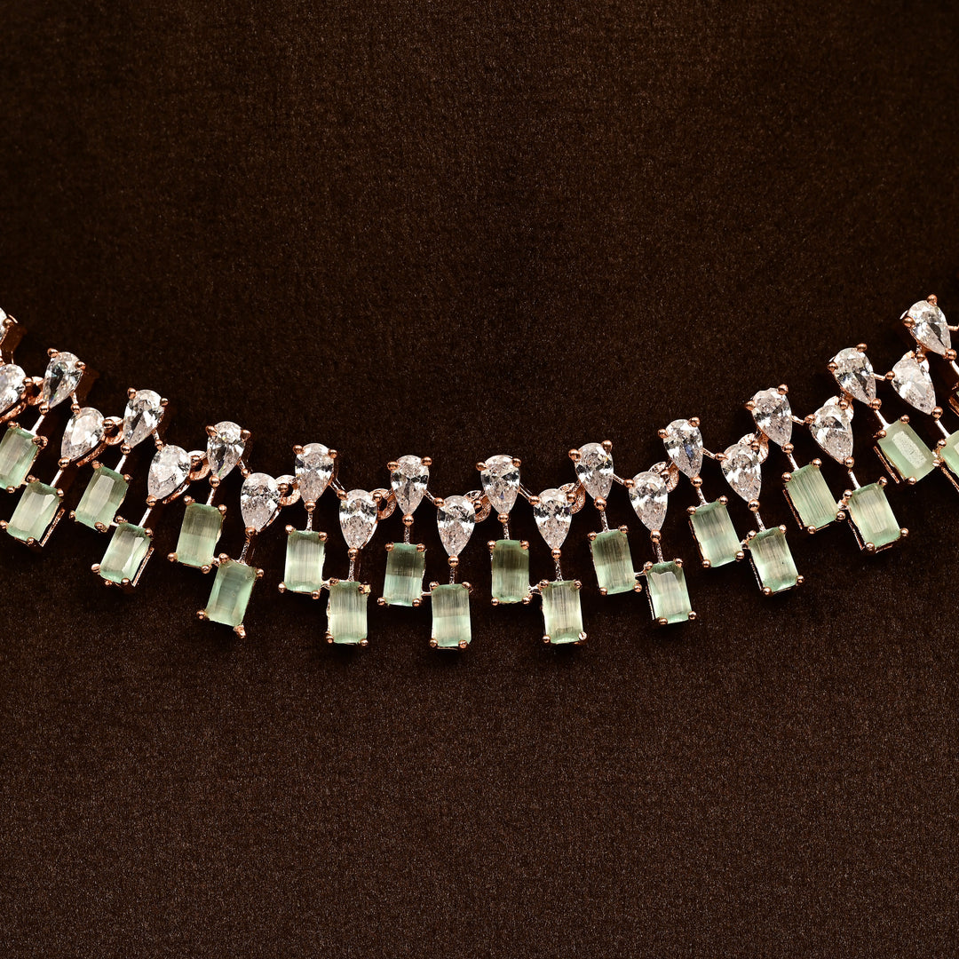 CZ Necklace Set