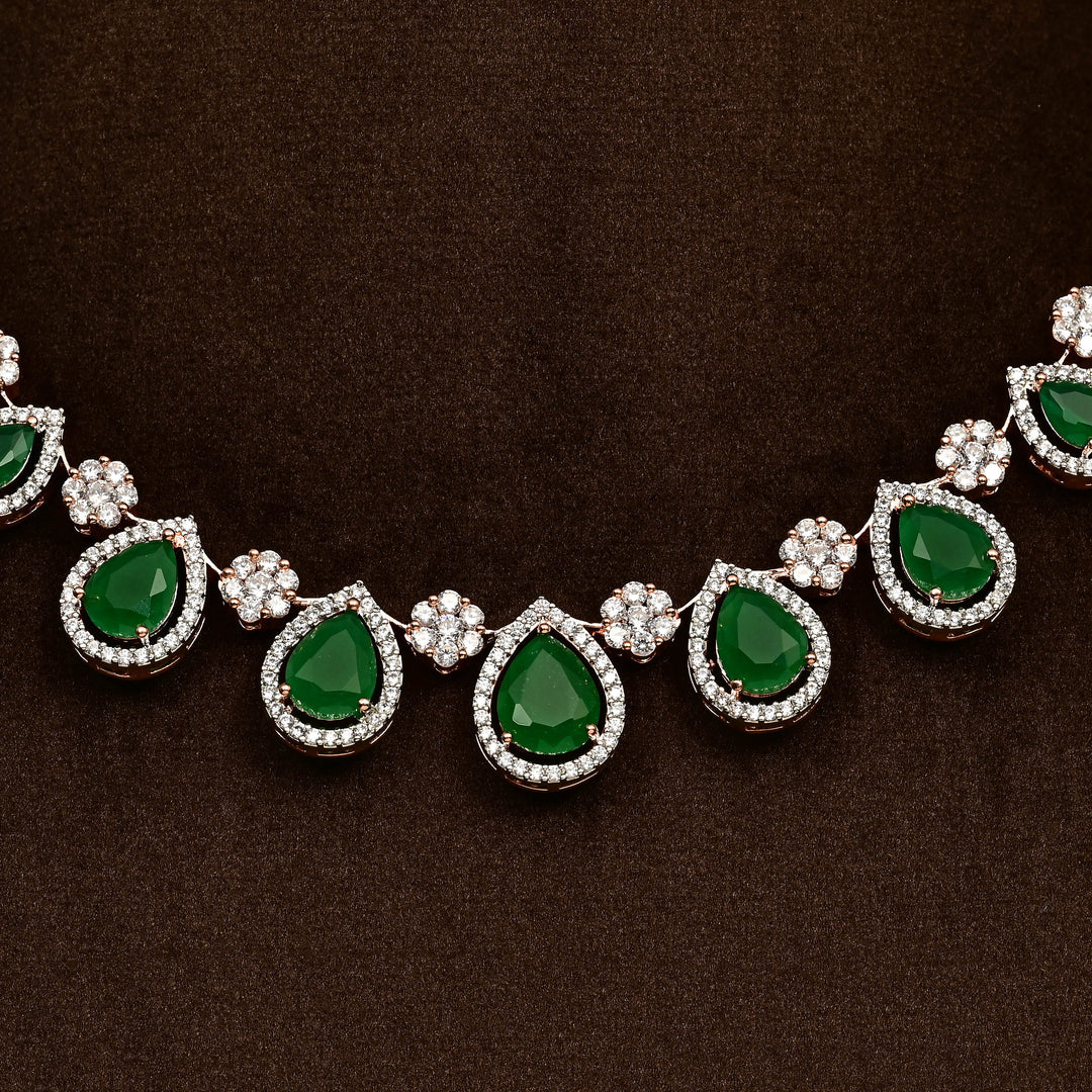 CZ Necklace Set