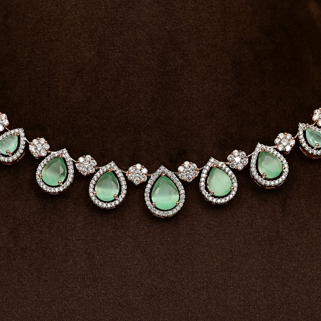 CZ Necklace Set