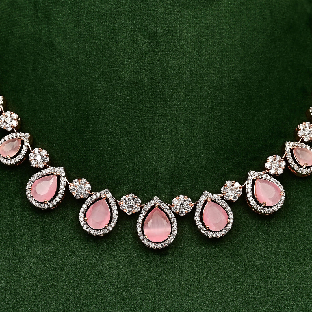 CZ Necklace Set