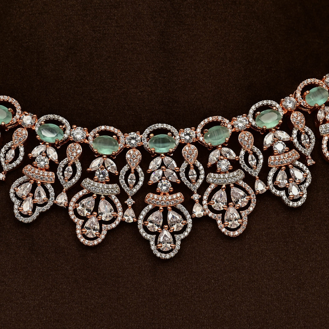 CZ Necklace Set