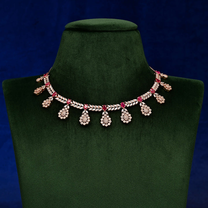 CZ Necklace Set